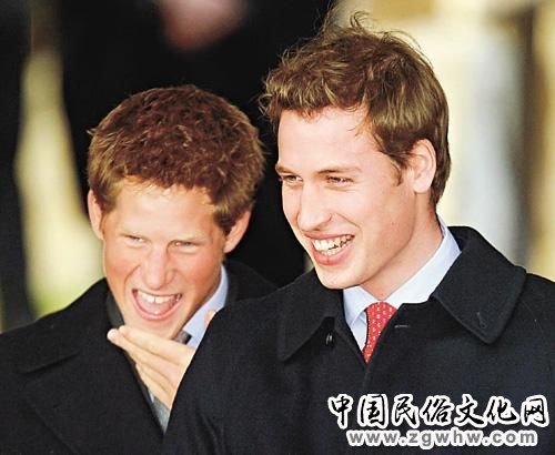 威廉王子和哈里王子 策划:英国皇室大婚风俗考无规矩不成皇室